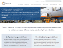 Tablet Screenshot of cmstat.com
